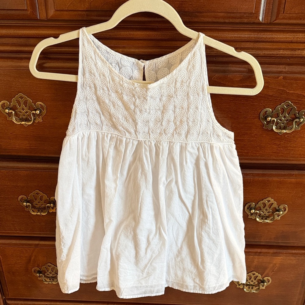 J crew Elegant White Women's Top
